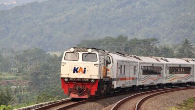 Ilustrasi kereta api. (Shutterstock)