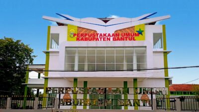 Gedung Fasilitas Layanan Perpustakaan Umum Kabupaten Bantul DIY. (IST)