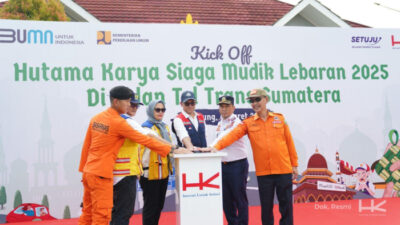 Sukseskan Mudik 2025, Hutama Karya Kukuhkan Satgas Mudik 2025 dan Gelar Apel Siaga Serentak
