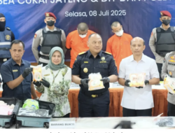 Polda DIY dan Bea Cukai Gagalkan Penyelundupan Sabu Jaringan Internasional Malaysia-Indonesia