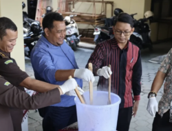 Polda DIY Musnahkan 36,14 Gram Sabu Hasil Tangkap Tangan di Gedongtengen