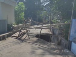 Jembatan Rusak di Sleman Ganggu Mobilitas, Sudah 2 Bulan Tak Diperbaiki