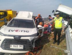 3 Wartawan TVOne Meninggal Dunia usai Kecelakaan di Tol Pemalang