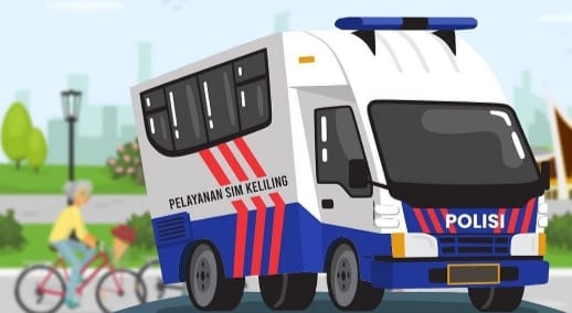 Ilustrasi SIM keliling. (Net)