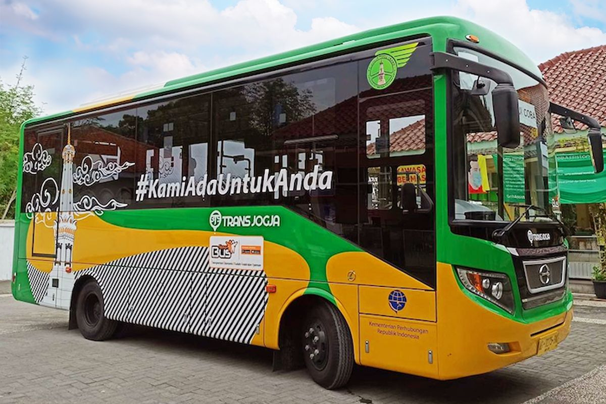 Teman Bus Jogja. (Kompas Otomotif)