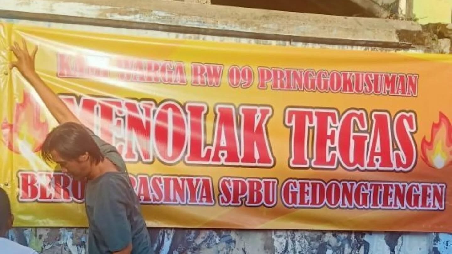 Warga tolak pembukaan SPBU