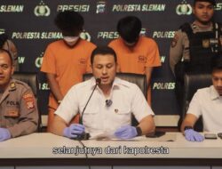 Dua Pelajar Diamankan Usai Rusak Mobil Dinas Polisi di Simpang Bantulan Sleman