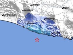 Gempa Tektonik Magnitudo 4,0 Guncang Bantul dan Sekitarnya, BMKG: Berasal dari Zona Subduksi