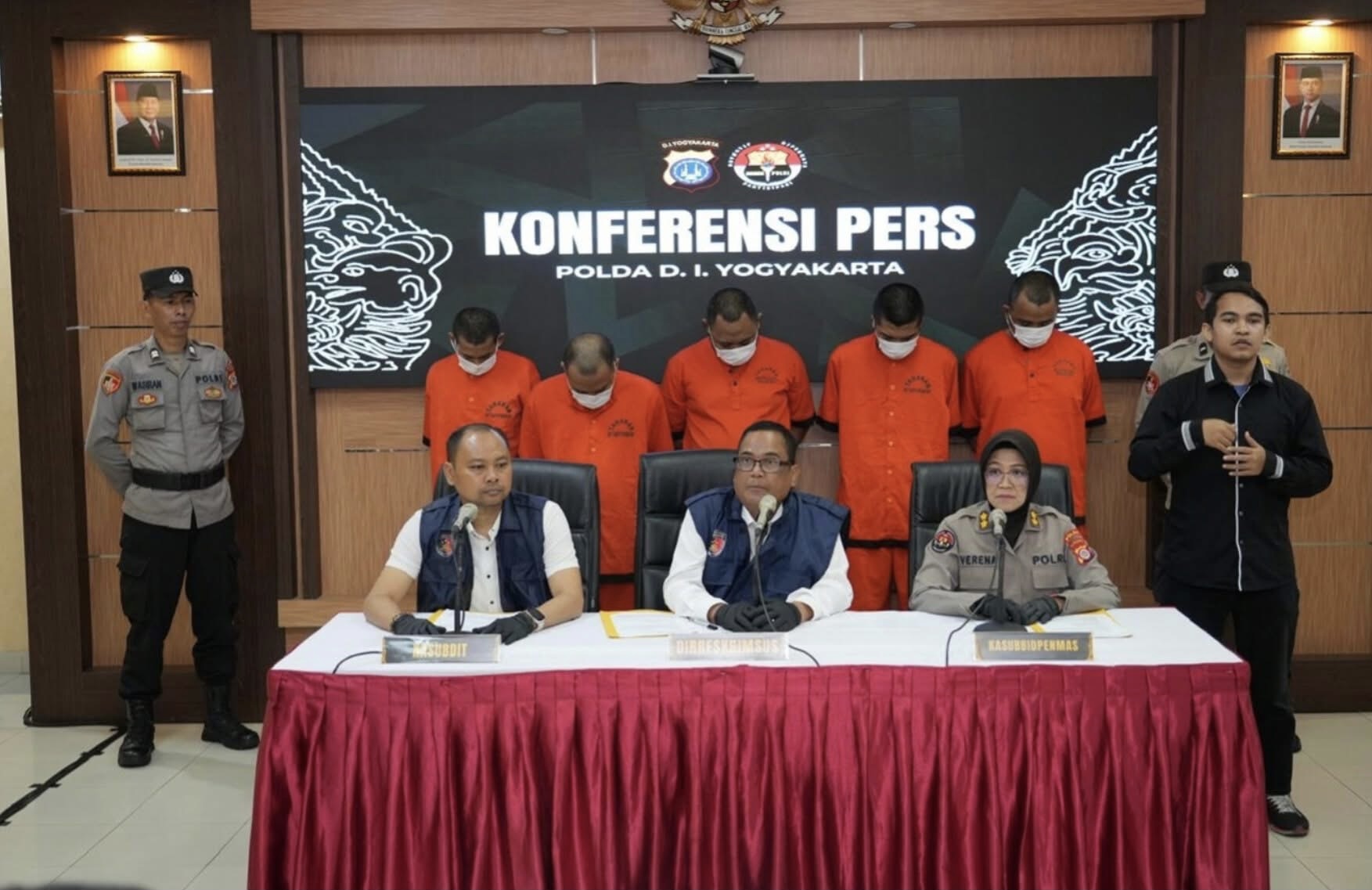 Polda DIY meluruskan kasus judi online