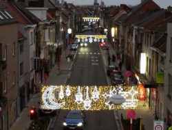 Perdana, Kota Ghent Pasang Lampu Hias Ramadhan di Belgia