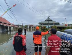 BNPB Catat Bencana Banjir dan Angin Kencang Dominasi Sejumlah Wilayah Awal April 2026