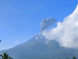 Intensitas Erupsi Gunung Lewotobi Laki Laki Meningkat Warga Dilarang Dekati Zona Bahaya