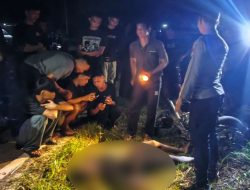 Anggota Piket Regu II Polsek Sekayam Olah TKP Dan Sita Kendaraan KB Empat Enam Delapan Puluh Enam